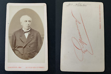 Maunoury, Paris, Doctor Auguste Nelaton Vintage Albumen Print CDV.Auguste Nél picture