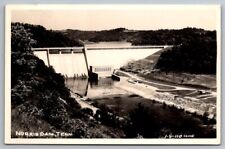 RPPC Norris Dam Tennessee TN c1949 Bris & Chat RPO Cline Real Photo Postcard picture