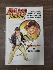 Amazing Heroes #189 (1991, Fantagraphic) Indiana Jones, Frank Miller interview picture