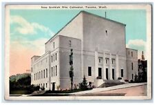 c1920s New Scottish Rite Cathedral Exterior Scene Tacoma Washington WA Postcard picture