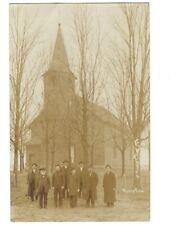 c1909 Evangelical EV Church Riverton Utah UT 4th July Evangelist RPPC Postcard picture