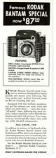 1939 KODAK Bantam Special camera Vintage Print Ad picture
