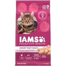 Iams Proactive Health Adult Urinary Tract Health Dry Cat Food With Chicken, 7 Lb picture
