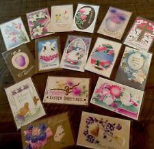 Lot of 16 Vintage ~AIRBRUSHED~Embossed ~Antique~EASTER~Postcards-h513 picture