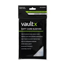 Vault X Soft Trading Card Sleeves - 40 Micron High Clarity Penny Sleeves for TCG picture
