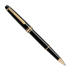 NEW MONTBLANC MEISTERSTÜCK  GOLD-COATED ROLLERBALL PEN Bestsellers picture