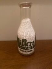TRPQ Milk Bottle Hillcrest Dairy Pennington NJ MERCER CO MILK FROM OWN HERD 1943 picture