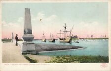 CHICAGO IL - Jackson Park Caravels and Harbor Postcard - udb (pre 1908) picture