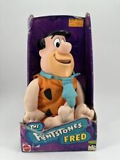 1993 Mattel The Flintstones Fred Plush with Vinyl Head - NIB picture