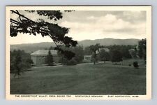 East Northfield MA-Massachusetts, Connecticut Valley Round Top Vintage Postcard picture
