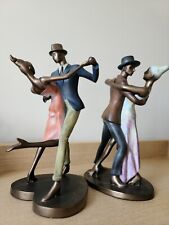 Vintage Summit Collection Pair Resin Figurines “Let’s Dance - Waltz” 10.5” 2001 picture
