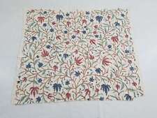 Antique Kashmiri Crewelwork Hand Embroidered Panel 136x114cms picture