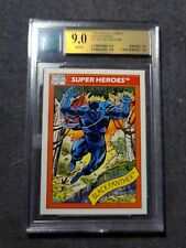 Black Panther #20 1990 Impel Marvel Universe Superheroes PRO Graded MNT 9.0 Card picture