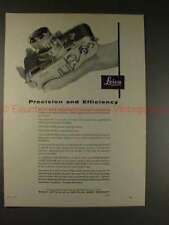 1956 Leica M-3 M3 Camera Ad - Precision and Efficiency picture
