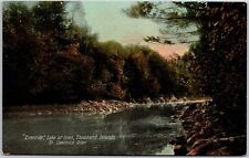 Eventide Lake Of Isles Thousand Islands St. Lawrence River Canada Postcard picture