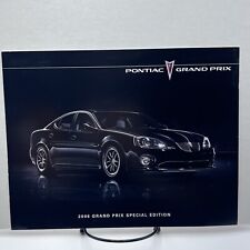 2006 Pontiac Grand Prix Special Edition Sales Sheet Brochure picture