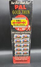 Rare Pal Hollow Ground Razor Countertop Store Display from 30's-40's  picture