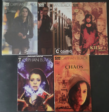 ORPHAN BLACK SET OF 5 ISSUES (2015) IDW COMICS SARAH COSMINA CHAOS picture