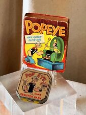 1929 POPEYE DIME BANK WITH 1949 POPEYE & OLIVE OYL BETTER LITTLE BOOK picture