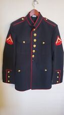 usmc us marine corps dress blues jacket 40S Lance corporal picture