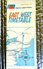 Febuary 5 1969 Timetable Penn Central East West Pittsburgh Chicago New York picture