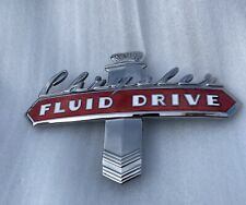 1941 Chrysler Emblem Trunk Badge 