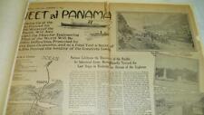 1913 CHICAGO THE SUNDAY RECORD HERALS PANAMA CANAL NEWS NEWSPAPER COMPL picture