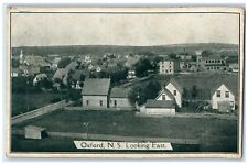 1909 Oxford Nova Scotia Looking East Canada Antique Posted Postcard picture