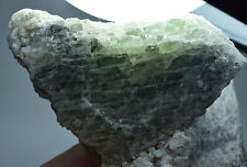 Phenomenal Natural Light Green Color Unknown Partial Crystal Specimen 296 gram picture