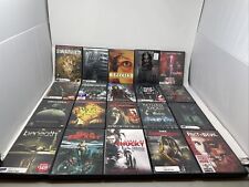 Big lot of 20 vintage Horror Movies on DVD untested as is picture