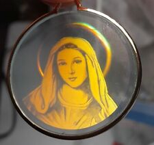 Blessed Virgin Mary Hologram 3D Medal Pendant  picture