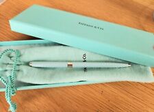 Tiffany & Co. Purse Pen Blue Ballpoint Pen Near Mint （No ink） picture