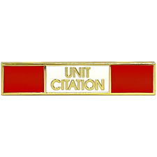 PBX-002-E Commissioner's Unit Citation Commendation Bar Pin Reverse color scheme picture