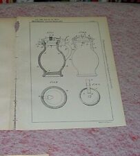 IMPROVED SIPHON VESSEL FOR BEER PATENT HEINEMANN BERLIN GERMANY 1898 picture