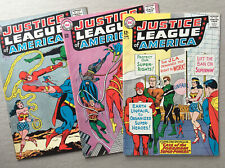 Justice League of America 25 27 28 solid mid-grade lot FN+ 6.5+ SILVER AGE JLA picture