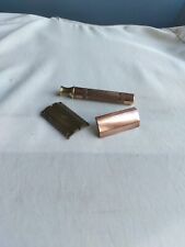 Nice Gillette 1930's New Type with Bar Handle Gold Tone DE Safety Razor  picture