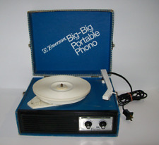 Vintage EMERSON Big-Big PORTABLE PHONO Record Player picture
