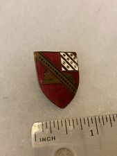 Authentic US Army 17th Field Artillery Battalion DI DUI Crest Insignia NH 7D picture