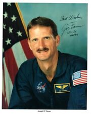 JOSEPH JOE R. TANNER signed 8x10 NASA ASTRONAUT litho photo picture