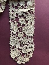 17th C. Gros Point needle lace study piece  COLLECTOR picture