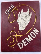 1956 Duncan High School Demon Yearbook Annual Vintage Oklahoma picture