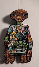 E.T Collectible Pin Featuring Other Nostalgic Characters 3.5in picture