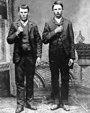 FRANK and JESSE JAMES 8x10 Photo Portrait Old West Poster American Outlaws Print picture
