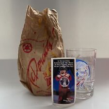 Vintage 1996 McDonald’s 25th Disney Anniversary Tumbler Original Bag And Manual  picture