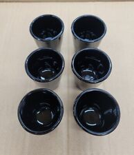 Shot Glass Black Libbey Shot glasses Set Of 6 New Tequila Vodka Whiskey A3 picture
