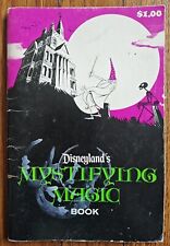 ORIGINAL DISNEYLAND'S 1970 MYSTIFYING MAGIC BOOK HAUNTED MANSION picture