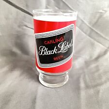Carling Black Label Lager Beer Vintage Drink Glass picture