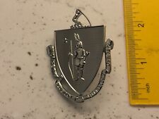 Massachusetts Indian State Shield collectable Silver badge pin and screw on post picture