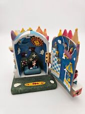 It's A Small World Hinged Resin Box Disneyland RARE W/ Mickey & Mini Car Figure picture