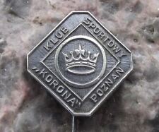 Antique KS Korona Poznan Poland Polish Soccer Football Club Pin Badge picture